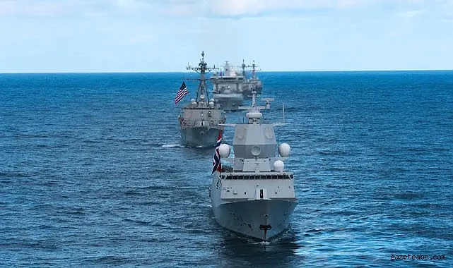 Orta Doğu'ya Doğru İlerleyen ABD Gemileri