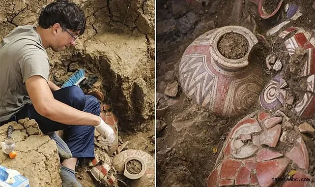 Bin Yıllık Mezar Keşfi: Altın Takılar ve Seramik Eserler