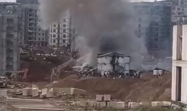 Tuzla'da İşçi Konteynerinde Yangın Çıktı