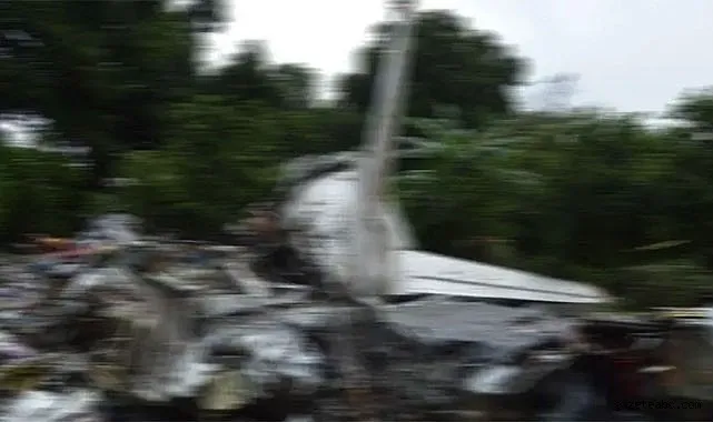 Kazakistan'da Askeri Uçak Kazası