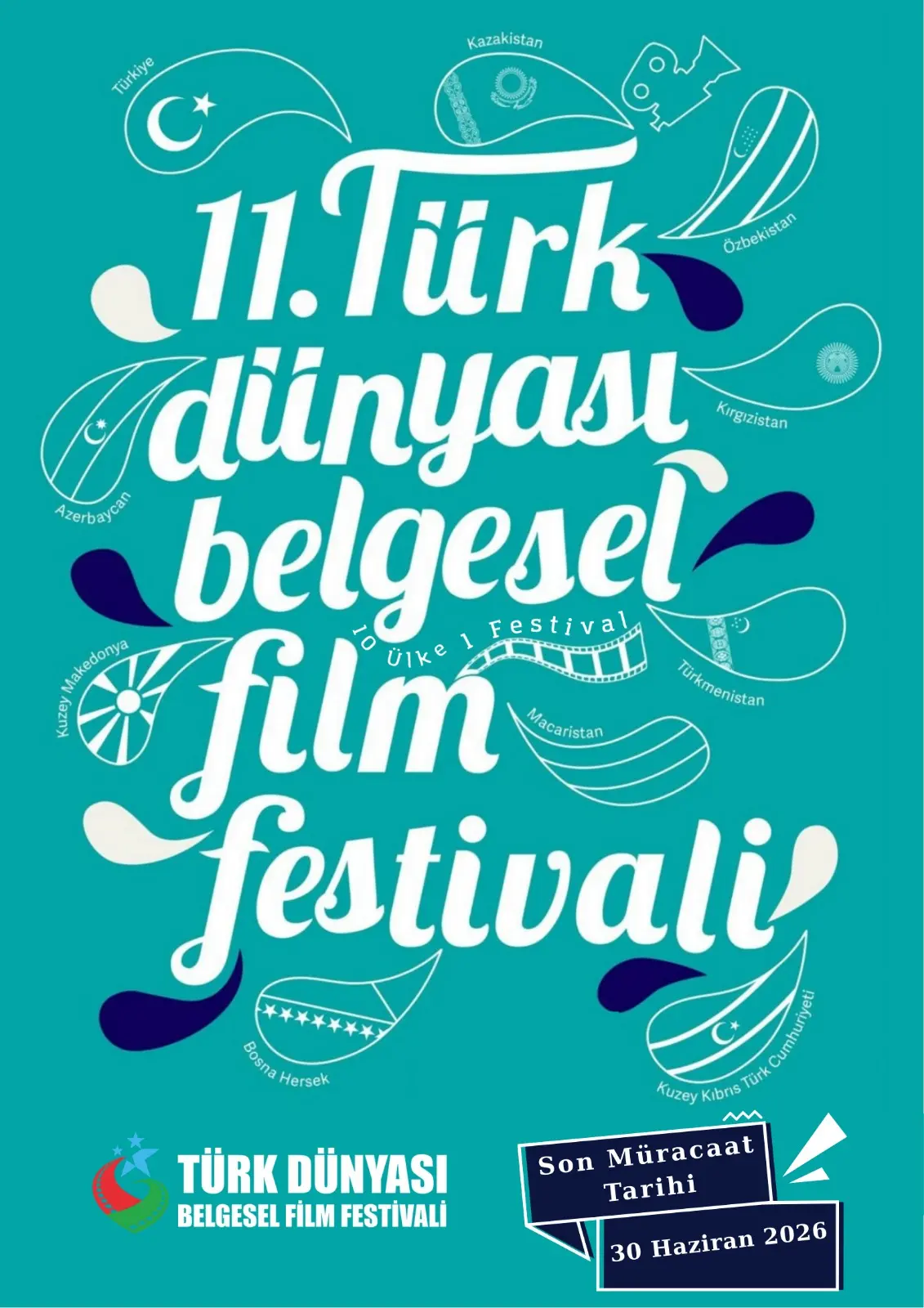11. Turk dunyasi belgesel film festivaline katilim icin sure basladi
