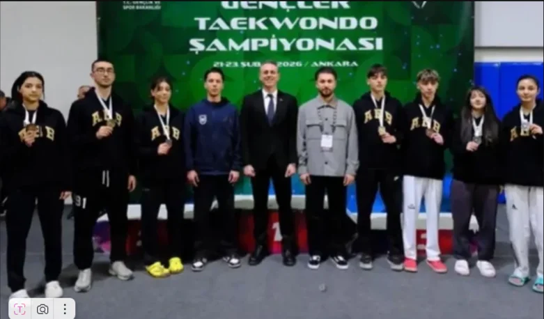 Ankara Temsilcisi Gençler Türkiye Taekwondo Şampiyonası'nı Zirvede Tamamladı