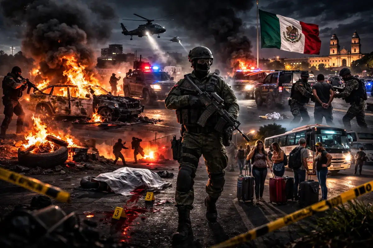 Meksika’da kartel liderinin ölümü sonrası ülke genelinde kanlı misilleme