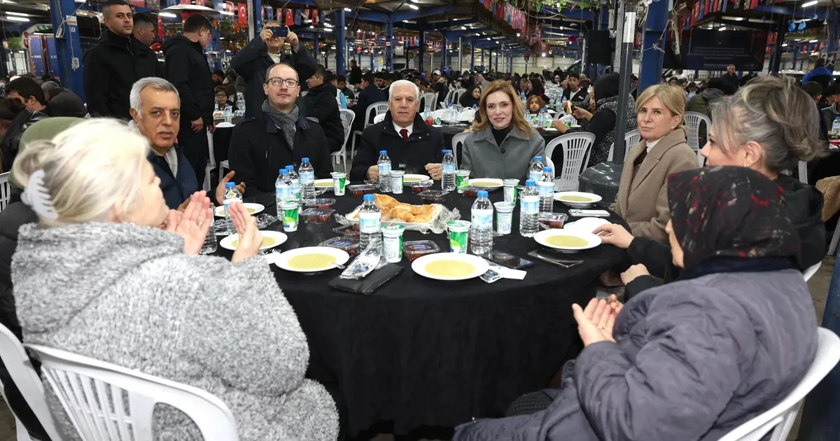 Kardeşlik sofrası Karacabey’de kuruldu