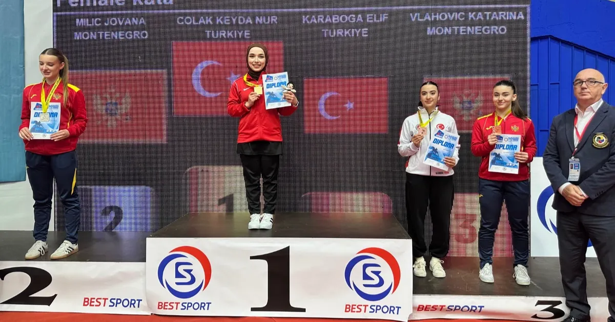 Trabzon Büyükşehir sporcusu Balkan Şampiyonu oldu