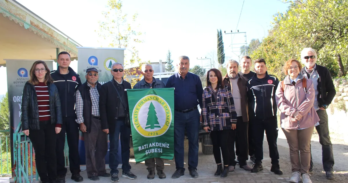 Antalya Büyükşehir’den orman yangınlarına karşı eğitim