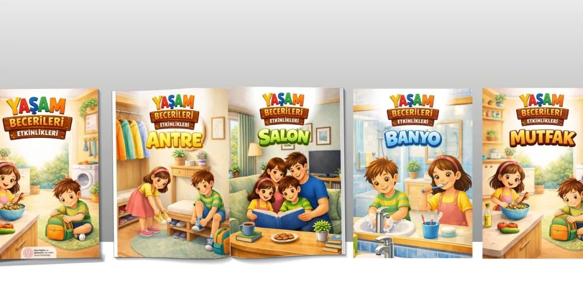 MEB'den özel eğitime 'Yaşam Becerileri Etkinlikleri' kitabı