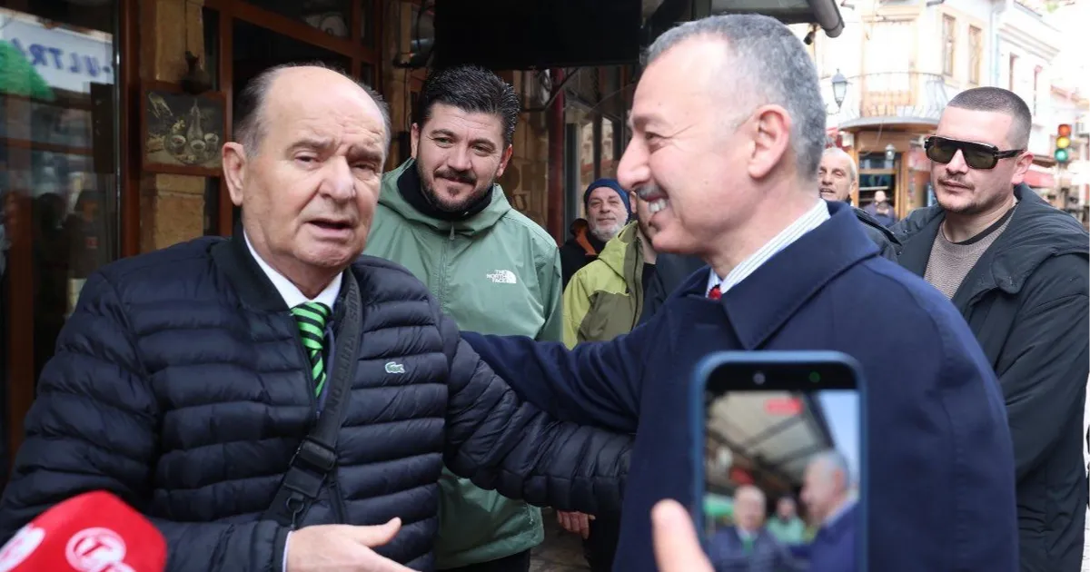 Üsküp sokaklarında Türkiye sevgisi