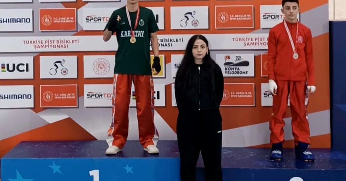 Konya Karataylı sporcular kick boksta gururlandırdı