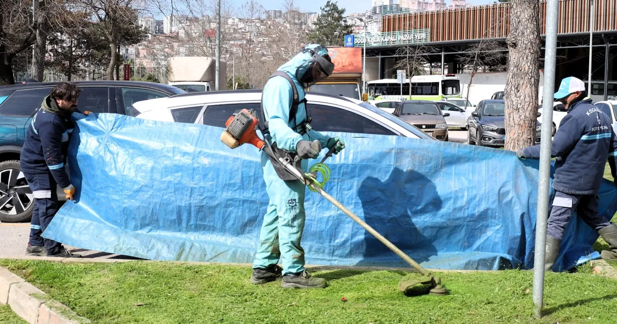 Kocaeli Büyükşehir’den çevre bakım faaliyetlerinde hassas çalışma