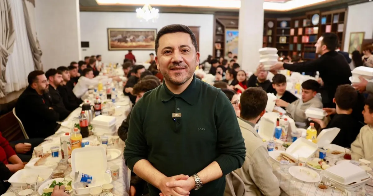 Nevşehir Belediyesi makamı sahur sofrası oldu