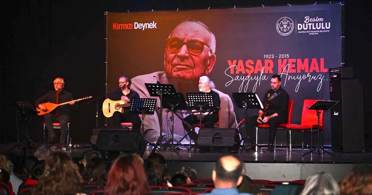 Edebiyatın çınarı Yaşar Kemal Manisa’da anıldı