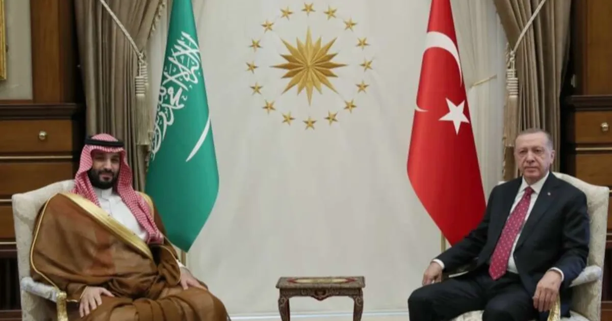 Cumhurbaşkanı Erdoğan Prens Selman ile görüştü