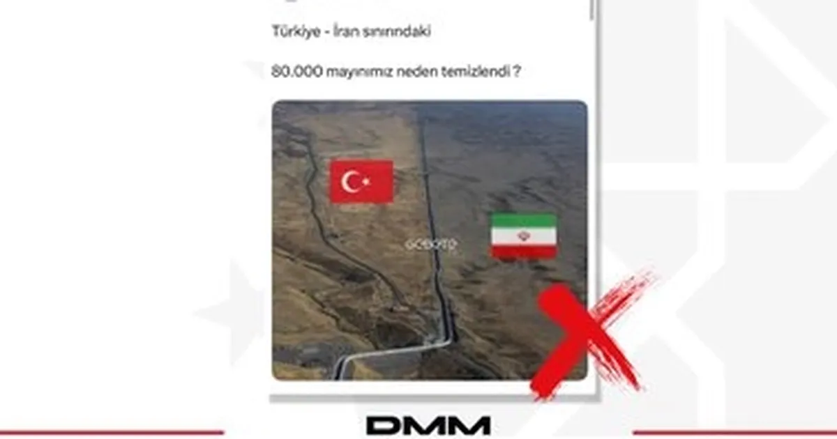 DMM’den "80 bin mayın temizlendi' iddiasına yalanlama