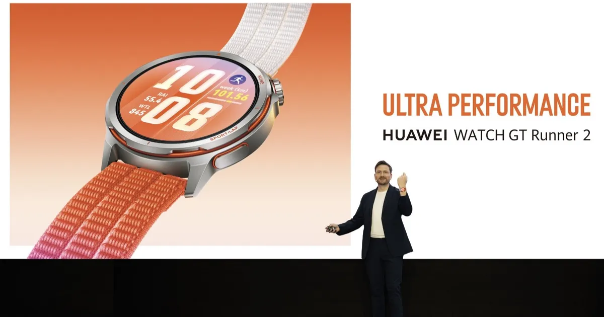 Huawei, Madrid'de koşu saatlerine odaklanan son teknoloji yeniliklerini tanıttı
