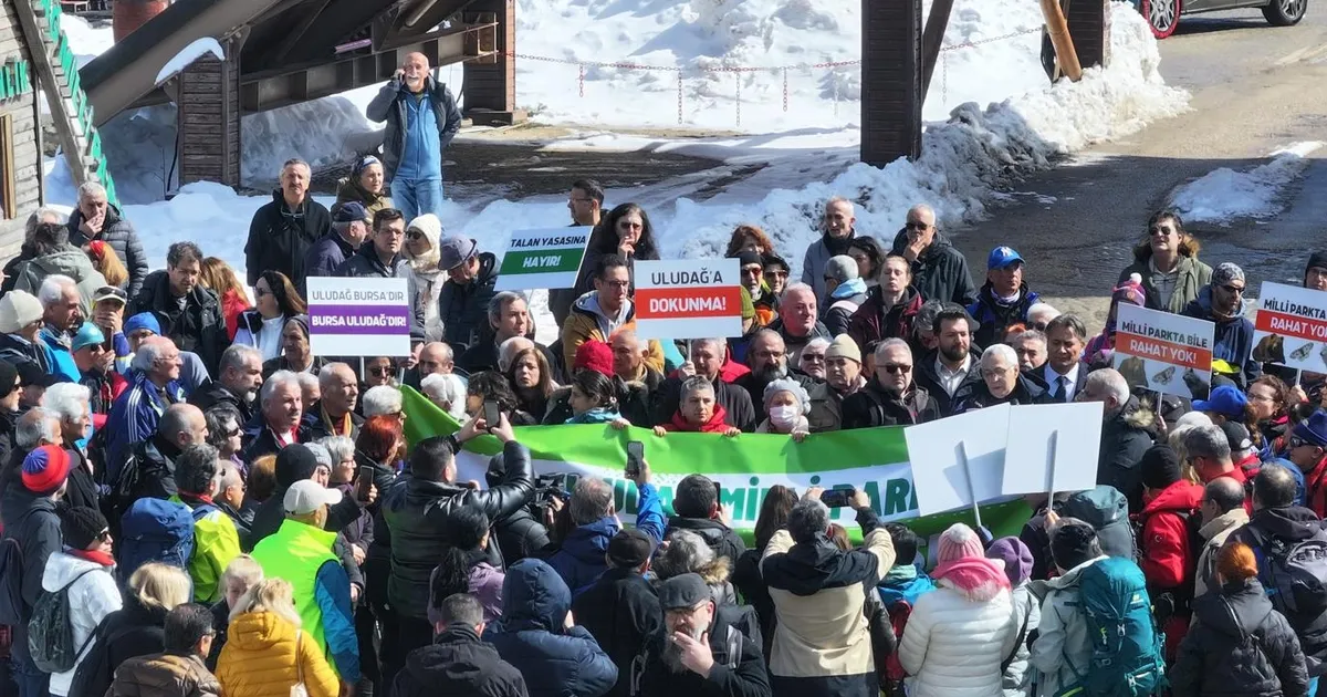 Uludağ Milli Parkı'na 'sivil' uyarı: Şirketlere peşkeş çekilemez!