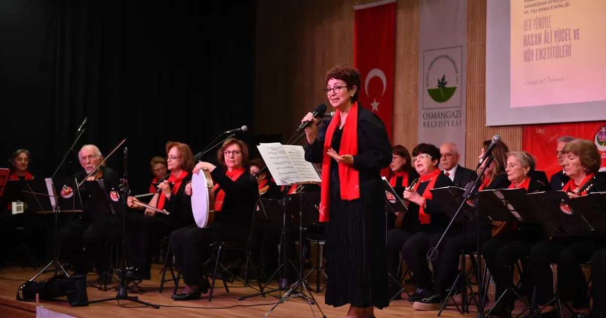 Hasan Âli Yücel Bursa Osmangazi’de anıldı