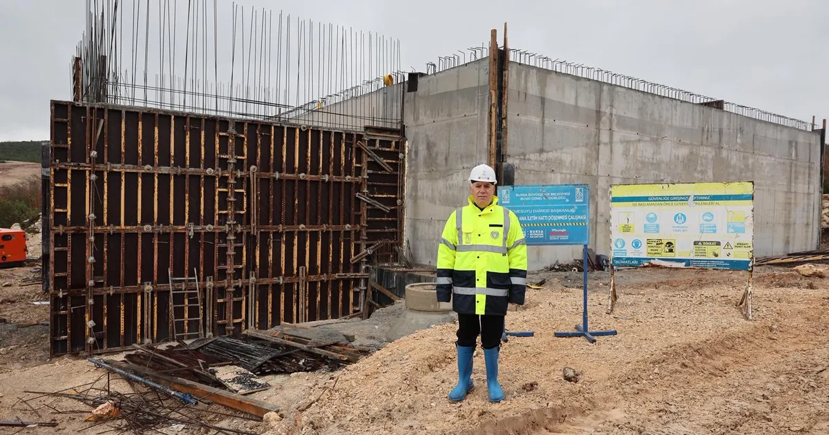 Bursa Nilüfer'de Akçalar’a yeni su deposu