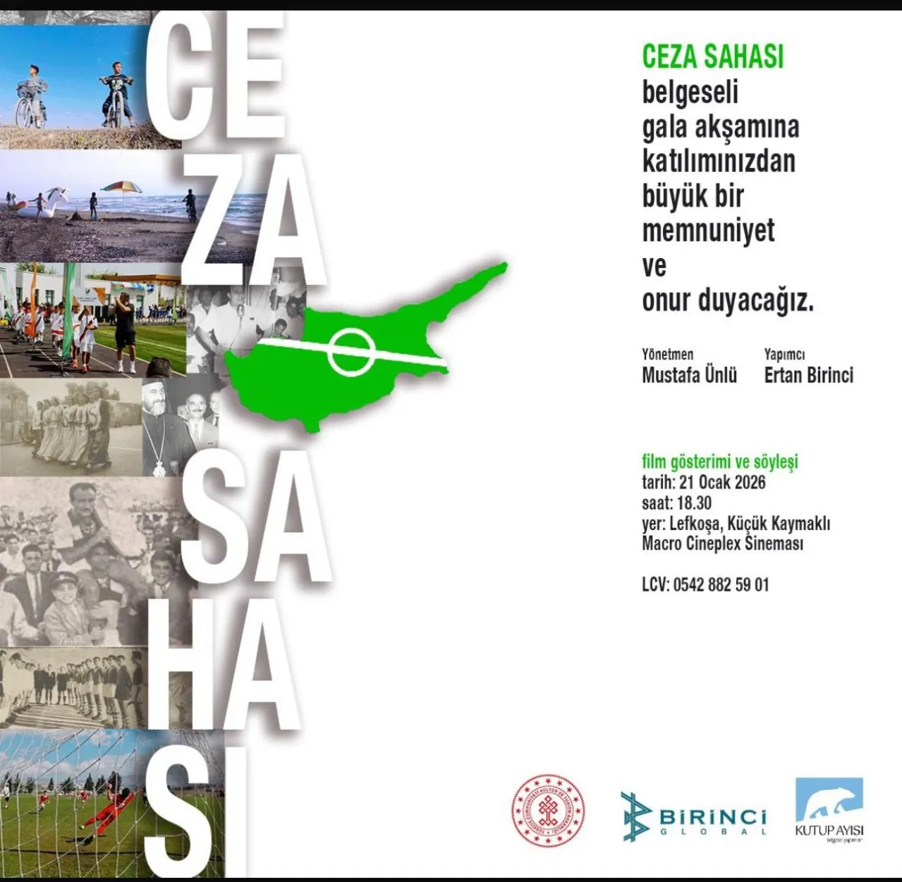 Ceza Sahası Belgeselinin İlk Gösterimi Bugün Gerçekleşecek