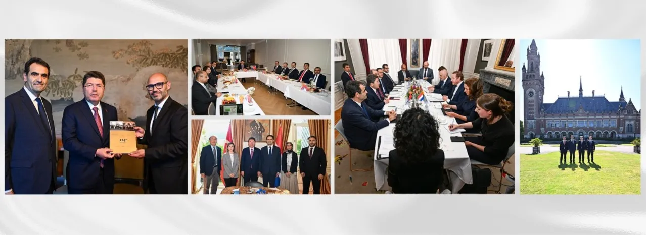 Bakan Yılmaz Tunç, Hollanda temasları kapsamında Lahey Büyükelçiliği'ni ziyaret etti
