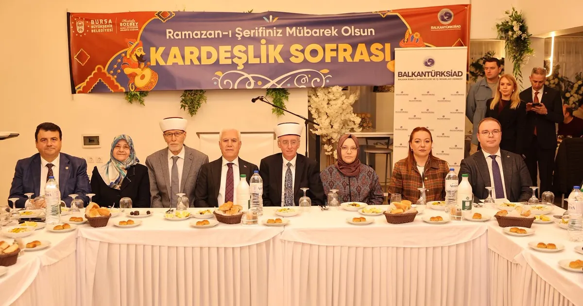 Bursa Büyükşehir'den Batı Trakya’da gönül sofrası