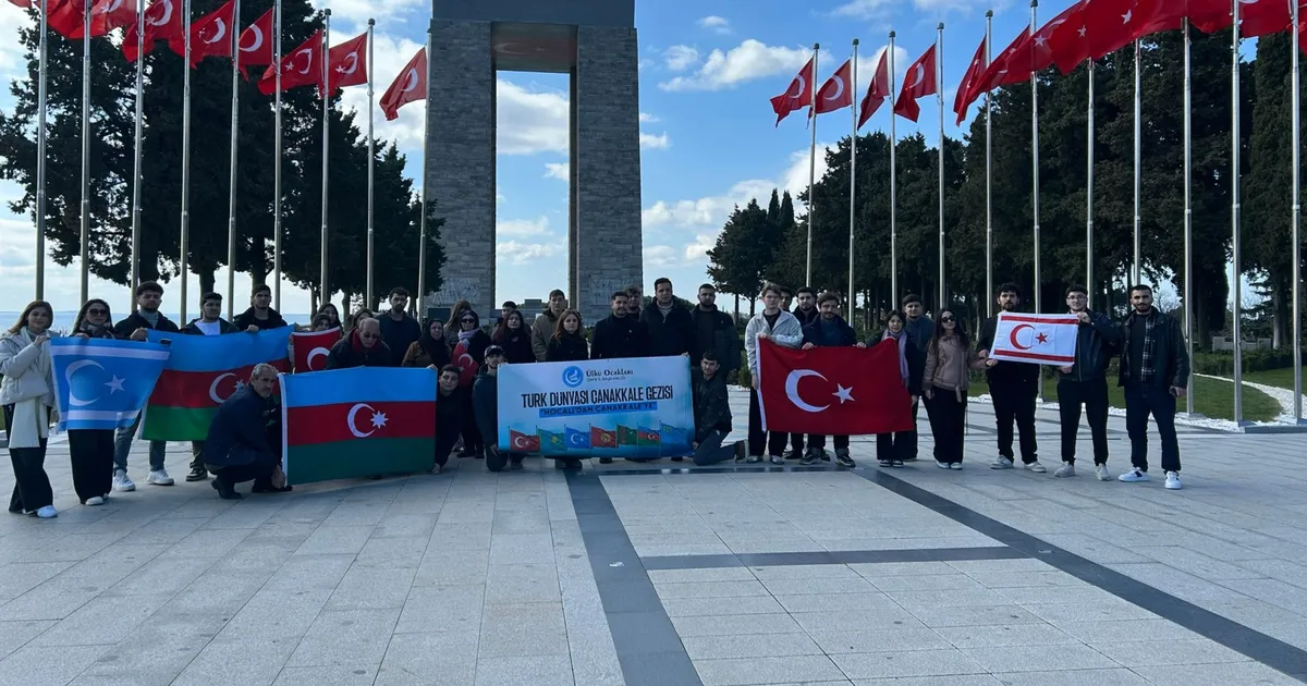 Türk Dünyası öğrencileri Çanakkale'de buluştu