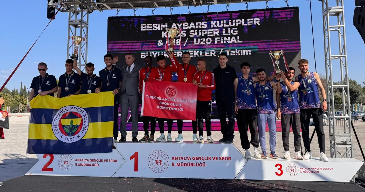 TSK Spor Gücü Kır Koşusu Takımı Türkiye Şampiyonu oldu