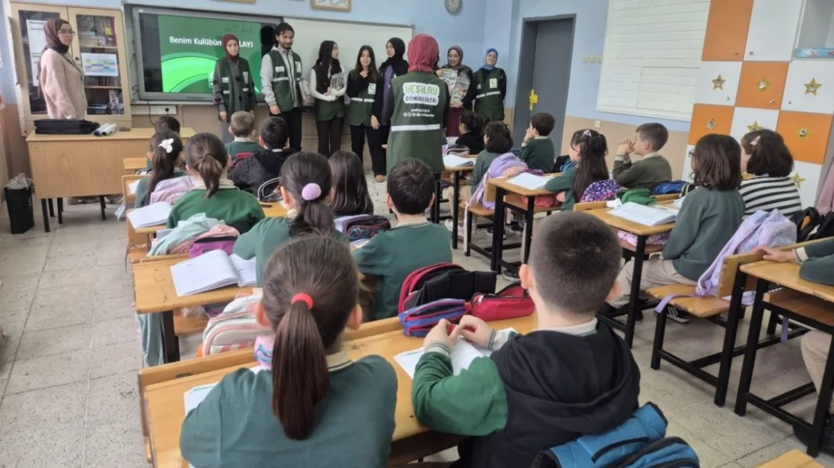 Yeşilay haftası'nda ilk ders Yeşilay