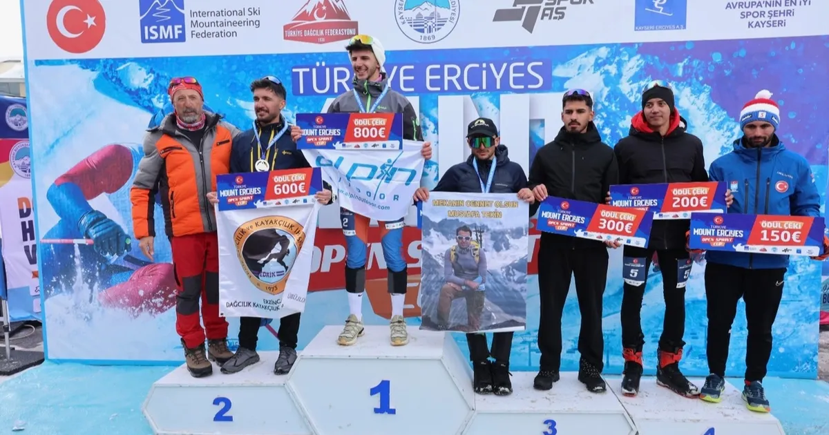 Uluslararası Erciyes Dağ Kayağı Yarışları sona erdi