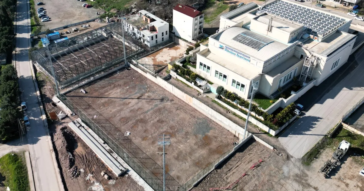 Kocaeli’de Çamlıtepe Spor Kompleksi ortaya çıkıyor