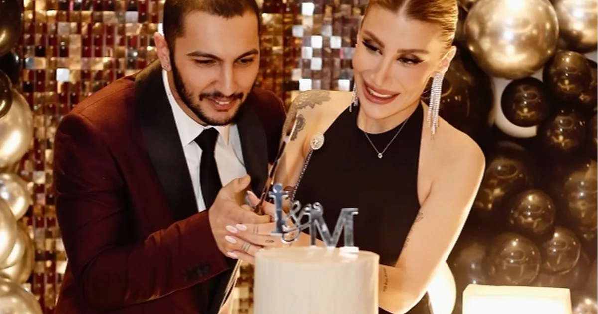 İrem Derici, Melih Kunukcu ile evliliğe ilk adımı attı