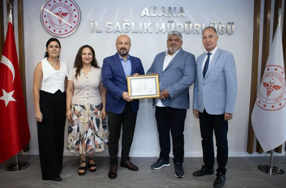 Halil Nacar’dan teşekkür belgesi