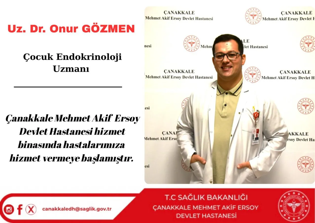 Çanakkale Devlet Hastanesi’nde Çocuk Endokrinoloji Kliniği açıldı