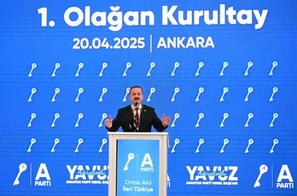 Anahtar Parti 1. Olağan Kurultayını yaptı: "Anahtar Parti iktidarın rahatını bozacak"