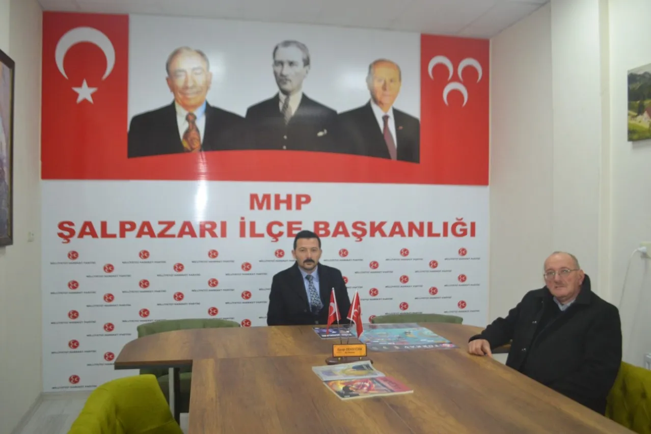 BHA muhabirinden MHP'li başkan Recep Demirtürk'e hayırlı olsun ziyareti