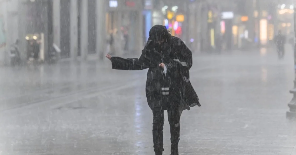 Meteoroloji’den 39 il için kuvvetli yağış ve fırtına uyarısı