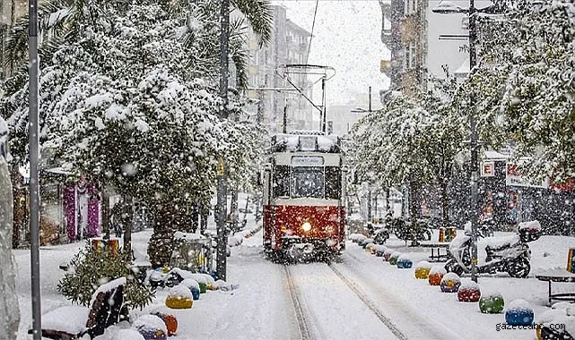 Karla Karışık Yağmur Kapıda