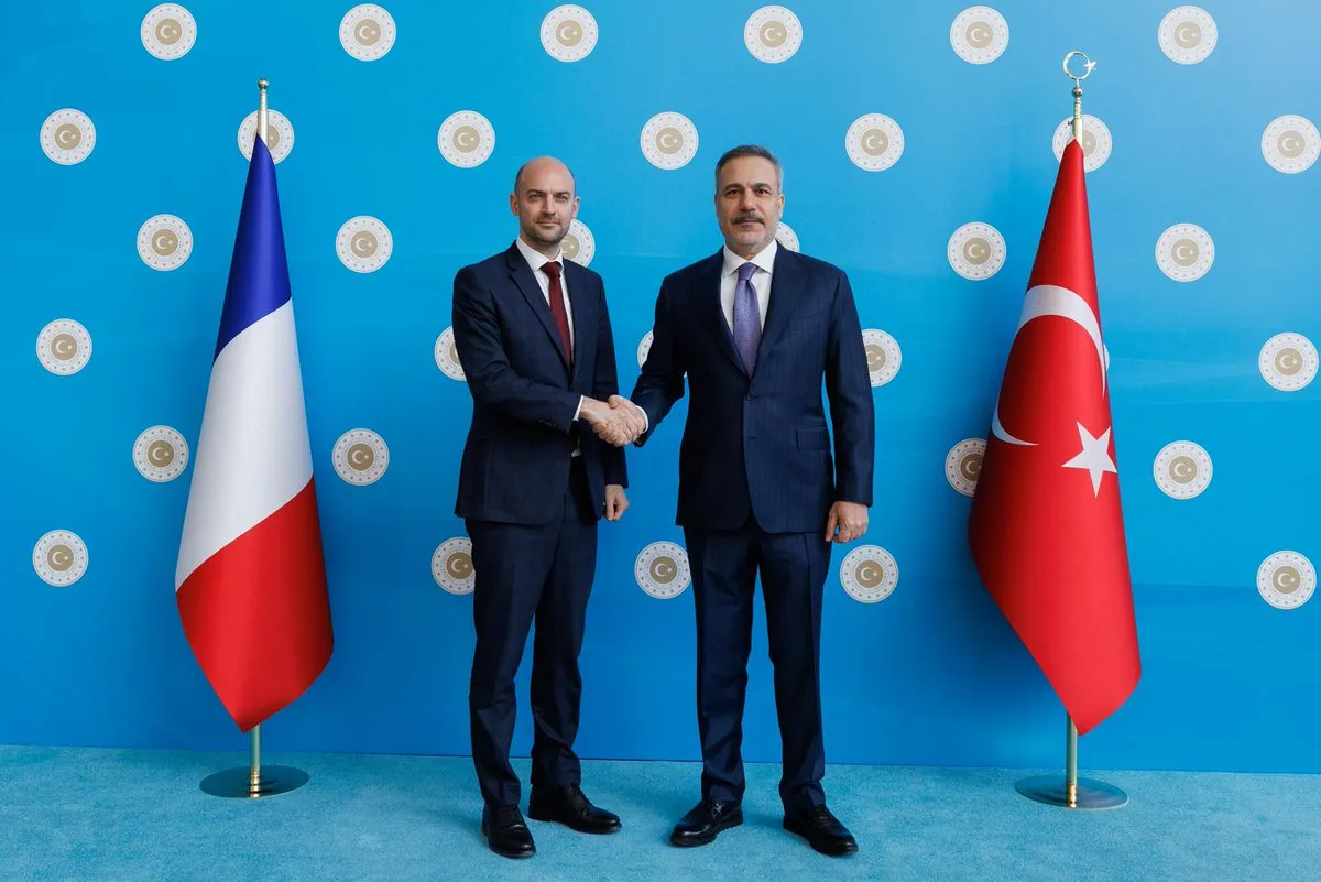 Hakan Fidan ile Fransız mevkidaşı Barrot Ankara’da görüştü