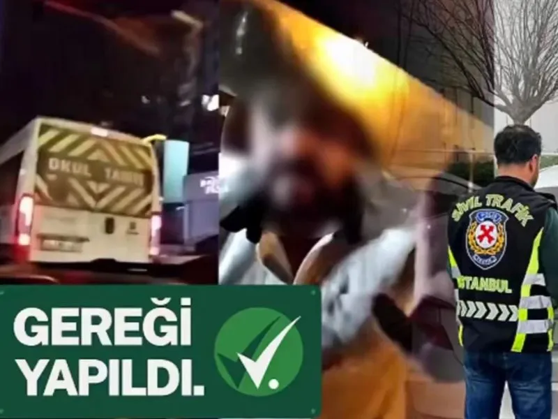 İstanbul'da kafasıyla araç camını kırarak sürücüye saldıran kişi yakalandı