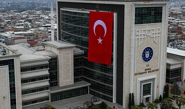 Bursa Türk bayraklarıyla donatıldı