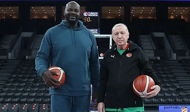 NBA Efsanesi Erdoğan İle Yan Yana