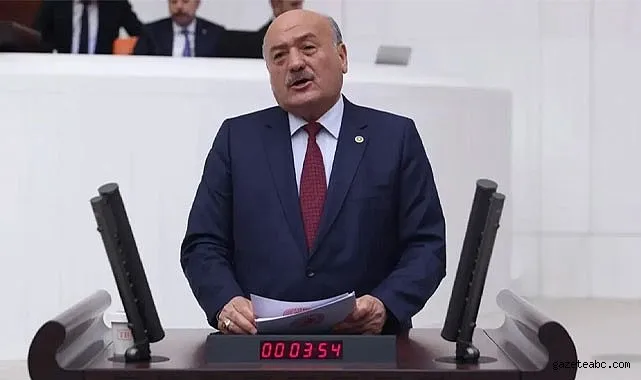 TBMM Kürsüsünde Otel Tanıtımı