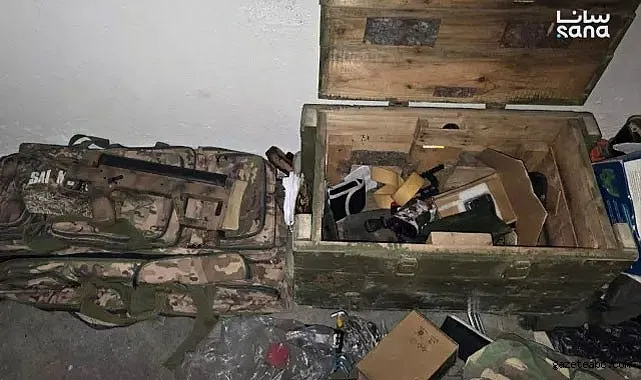 Eşrefiye’de Silah Deposu Bulundu