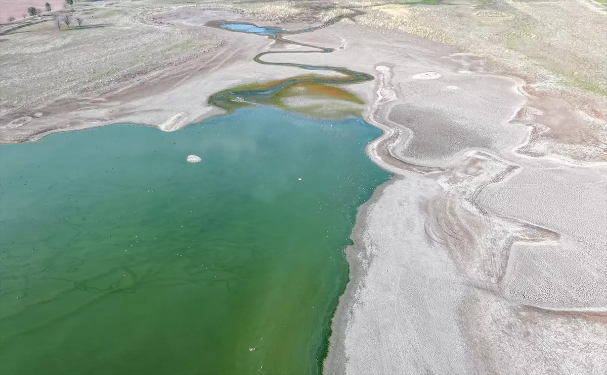Diyarbakır’daki Kabaklı Göleti alarm veriyor: Su seviyesi hızla düşüyor