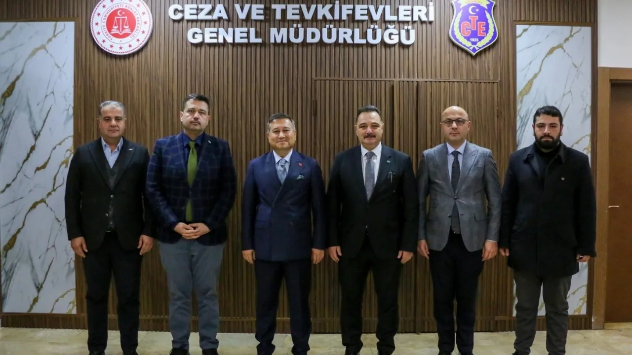 TİMBİR heyetinden Ceza ve Tevkifevleri Genel Müdürü Yıldırım’a ziyaret