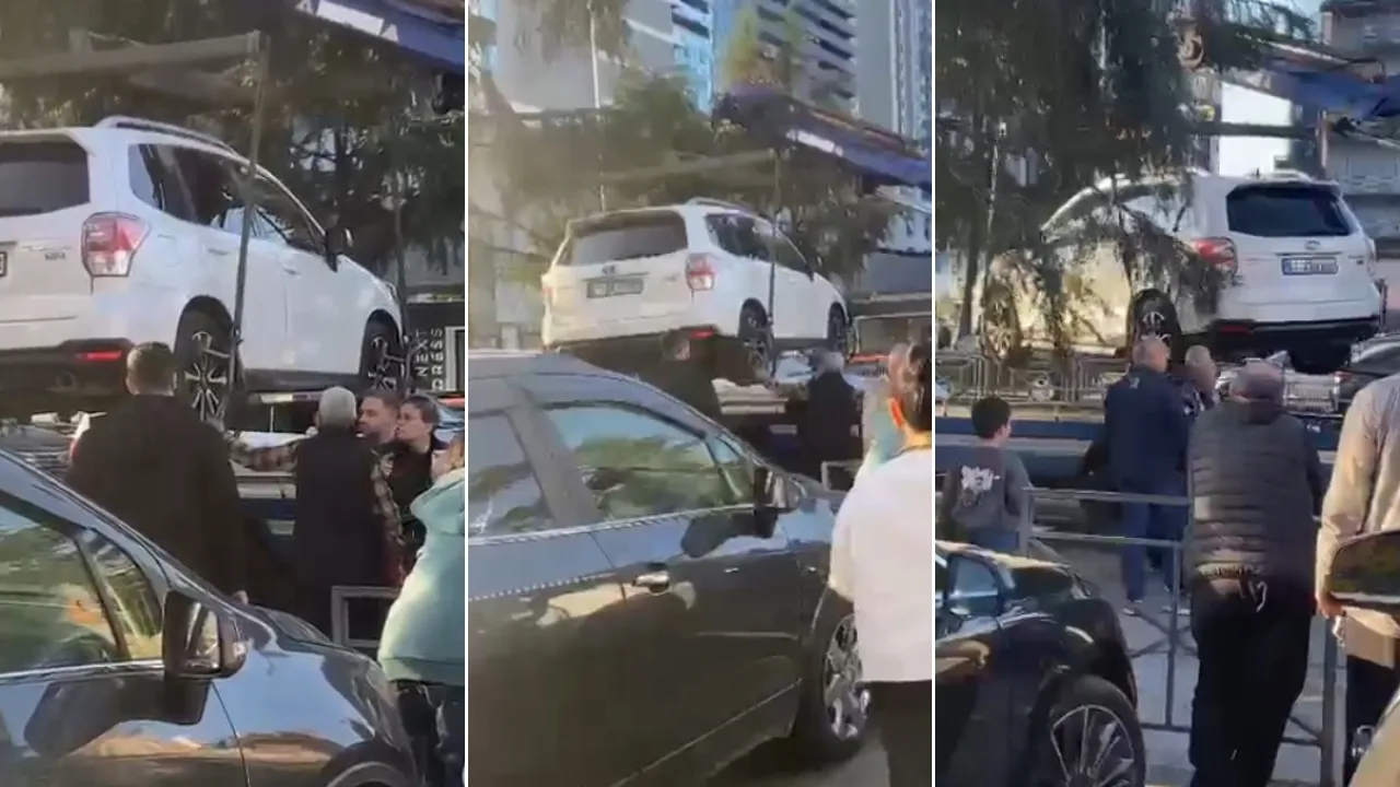 Batum'da Türk vatandaşların araçları çekildi!