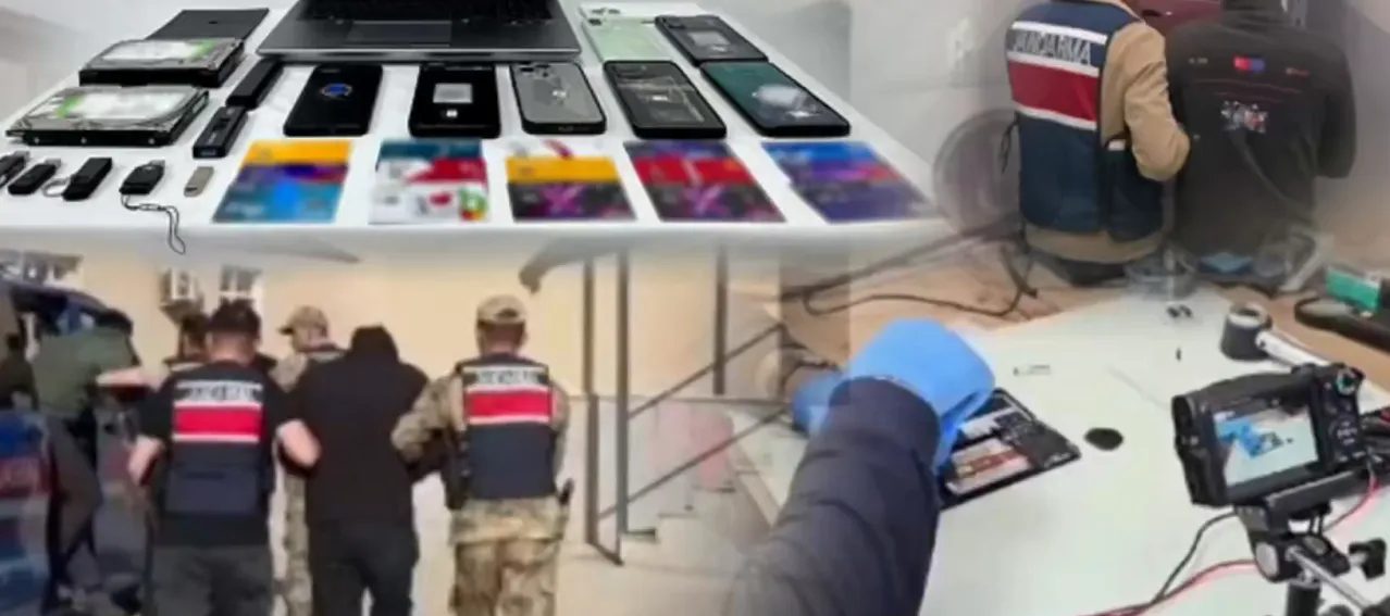 Siber suçlara yönelik operasyonlarda 61 şüpheli gözaltında