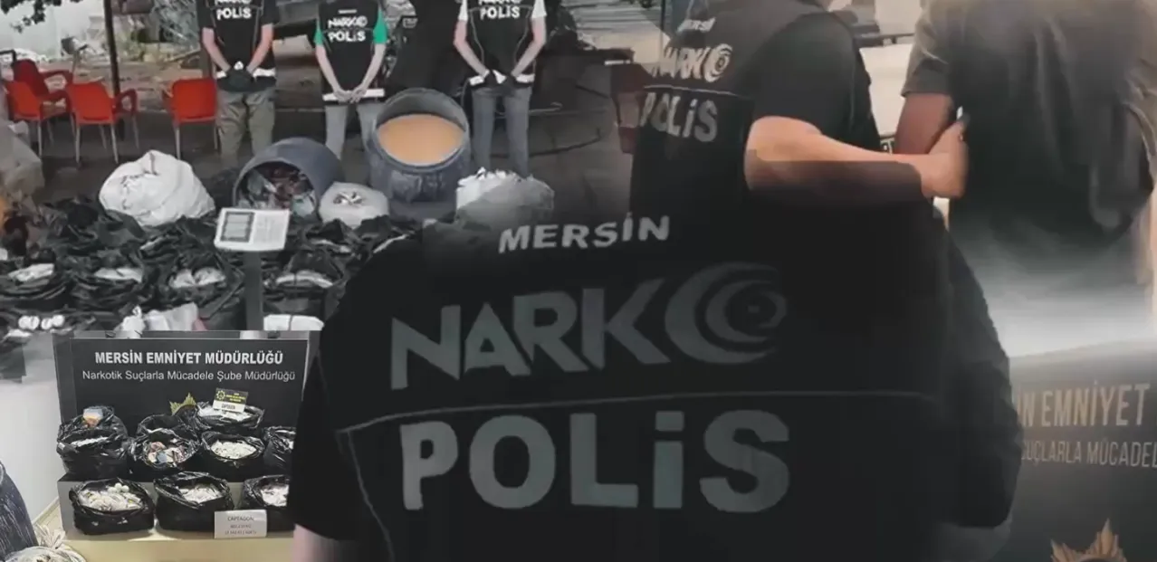 Mersin’de 3 milyon 542 bin uyuşturucu hap ele geçirildi: 8 şüpheli yakalandı