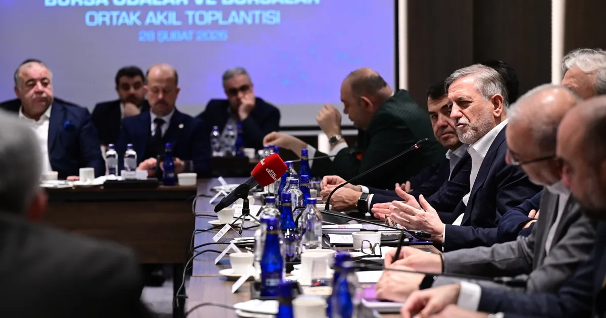 Bursa iş dünyasından ortak akıl buluşması