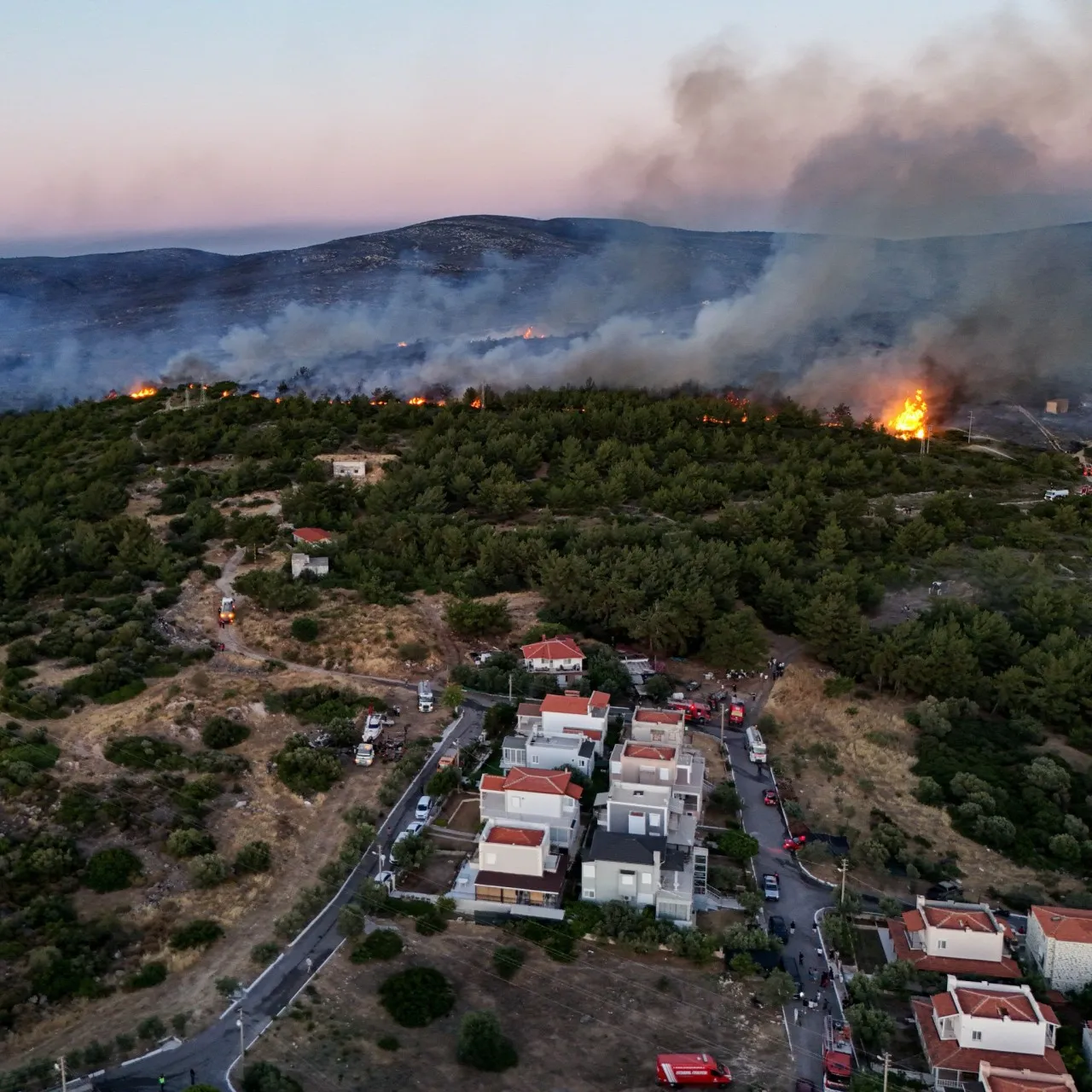 İzmir Buca’daki orman yangını kontrol altına alındı